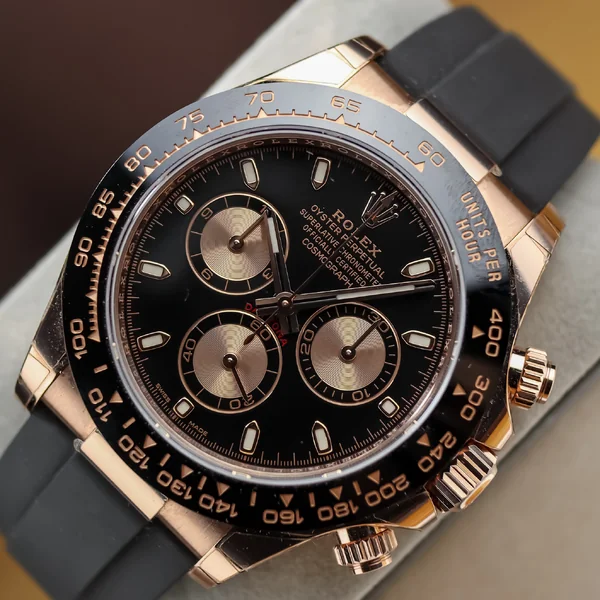 Rolex Cosmograph Daytona Black Rubber Strap Watch 116515LN 40MM: An Iconic Timepiece
