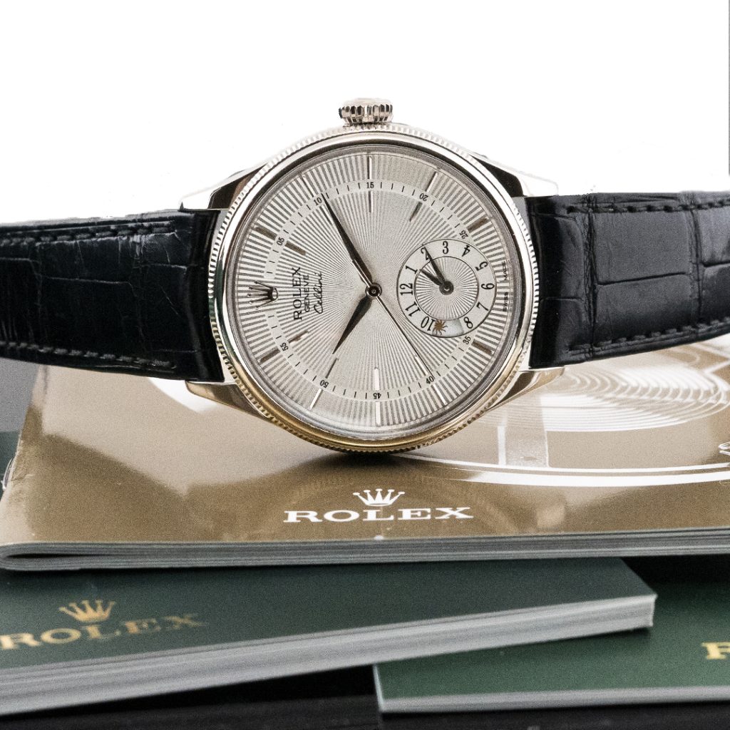 A Timeless Elegance: Rolex Cellini 39mm Men's m50529-0006 Silver-tone Silver Dial