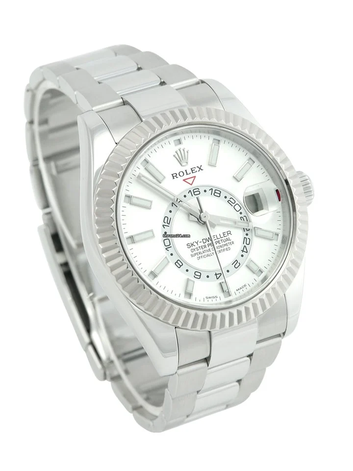 The Rolex Sky-Dweller 326938.9 White Dial Men's Automatic 42mm: Embodiment of Luxury, Functionality, and Innovation