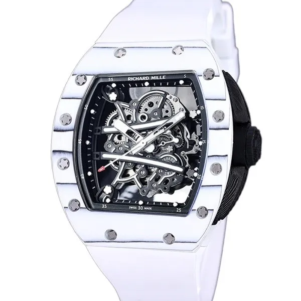 Unveiling the Horological Excellence: The Richard Mille RM 61-01 Men's Automatic Watch with Transparent Dial and Ceramic Bezel